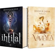 Dokuz Yayınları Ihtilal 3 Zerda Ciltli ve Vaveyla 3 Zehirli Ekinoks Ciltli (Binnur Şafak Nigiz) 2li Set