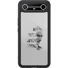 Aksel Kılıf Tecno Spark Slim 5g Uyumlu Baskılı, Mat Siyah,yumuşak Silikon, Koruyucu,şok Emici Kapak,kılıf