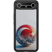 Aksel Kılıf Tecno Spark Slim 5g Uyumlu Baskılı, Mat Siyah,yumuşak Silikon, Koruyucu,şok Emici Kapak,kılıf
