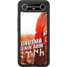 Aksel Kılıf Tecno Spark Slim 5g Uyumlu Baskılı, Mat Siyah,yumuşak Silikon, Koruyucu,şok Emici Kapak,kılıf