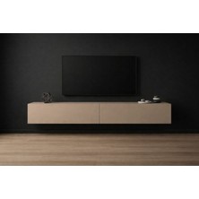 Maxvivo Mdf Novira Tv Ünitesi 180 cm Kum Beji