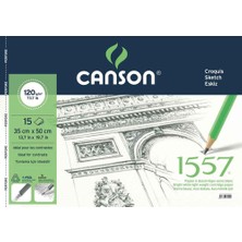 Kitabevimden Canson Resim ve Çizim Blok 120 gr 35X50 1557