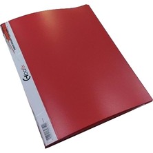Kitabevimden Bafix Katalog (Sunum) Dosyası 60 Lı A4 Kırmızı