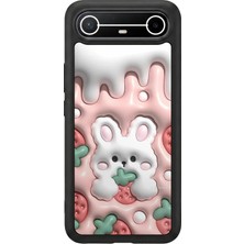 Aksel Kılıf Tecno Spark Slim 5g Uyumlu Baskılı, Mat Siyah,yumuşak Silikon, Koruyucu,şok Emici Kapak,kılıf