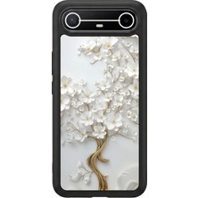 Aksel Kılıf Tecno Spark Slim 5g Uyumlu Baskılı, Mat Siyah,yumuşak Silikon, Koruyucu,şok Emici Kapak,kılıf