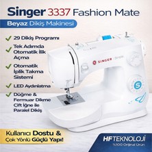 Singer  Fashion Mate Beyaz Dikiş Makinesi + Singer Aksesuar Seti Hediye