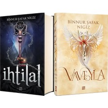 Dokuz Yayınları Ihtilal 3 Zerda Ciltli ve Vaveyla 4 Şira Eşiği Ciltli (Binnur Şafak Nigiz) 2li Set