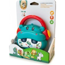 SHC4200 855-152D Pi̇lli̇ Müzi̇kli̇ Hi̇popotam