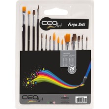 Kitabevimden Ceo Art Fırça Seti 15 Li 1578 CEO00022