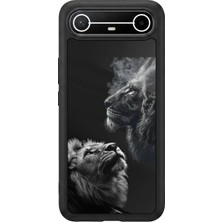 Aksel Kılıf Tecno Spark Slim 5g Uyumlu Baskılı, Mat Siyah,yumuşak Silikon, Koruyucu,şok Emici Kapak,kılıf