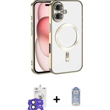 BUTİMAR'S iPhone 17 Nova Işık Özel Seri - Siyah Joko Magic 5d Cam + Siyah Bilvis Titan Kamera Lens