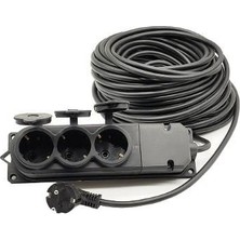Topart 01559 30 Metre Grup Prizli Uzatma 3x1,5 Kablo