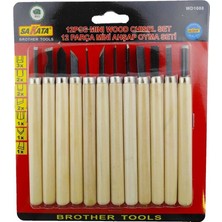 Nil Avm Sakata Wd 1008 Ahşap Oyma Seti 12 Parça