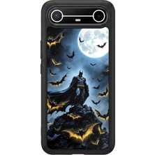 Aksel Kılıf Tecno Spark Slim 5g Uyumlu Baskılı, Mat Siyah,yumuşak Silikon, Koruyucu,şok Emici Kapak,kılıf