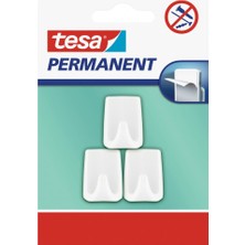 Kitabevimden Tesa Permanent Askı Plastik Küçük Dikd. Beyaz 3ADT 66606