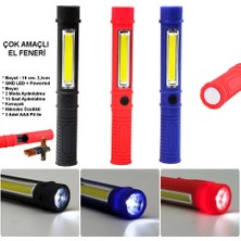 Starseven Çok Amaçlı Mıknatıslı Pilli El Feneri WT-1905