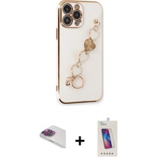 BUTİMAR'S iPhone 13 Pro Max Nova Işık Prime - Siyah Joko 5d Cam + Gökkuşağı Pers Alüminyum Kamera Lens