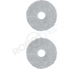 robotyedek Mova E40 Ultra Uyumlu Mikrofiber Mop Bez 2 Adet
