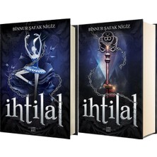 Dokuz Yayınları Ihtilal 1 Zelzele Ciltli ve Ihtilal 3 Zerda Ciltli (Binnur Şafak Nigiz) 2li Set