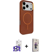 BUTİMAR'S iPhone 17 Pro Max Kutup Minimal Prime - Siyah Bilvis 3D Cam Ekran Koruyucu + Natural Grey Bilvis Titan Kamera Lens