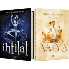 Dokuz Yayınları Ihtilal 1 Zelzele Ciltli ve Vaveyla 3 Zehirli Ekinoks Ciltli (Binnur Şafak Nigiz) 2li Set