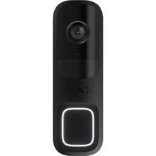 Ajax, Doorbell, Kablosuz, Kameralı, Kapı Zili  Siyah