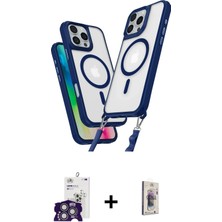 BUTİMAR'S iPhone 16 Pro Max Atlas Doku Koleksiyonu - Siyah Bilvis 3D Cam Ekran Koruyucu + Gümüş Bilvis Titan Kamera Lens