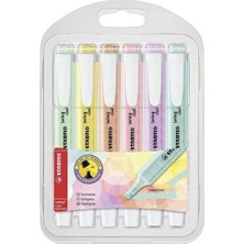 Kitabevimden Stabilo Fosforlu Kalem Swing Cool Pastel 6 Lı Paket 275/6-08