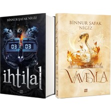 Dokuz Yayınları Ihtilal 2 Zede Ciltli ve Vaveyla 3 Zehirli Ekinoks Ciltli (Binnur Şafak Nigiz) 2li Set