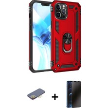 BUTİMAR'S iPhone 12 Pro Max Ahenk Klasik Koleksiyonu - Siyah 3D Antistatik Hayalet Cam Ekran Koruyucu + Sarı Renkli Kamera Lens Koruma Cam