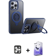 BUTİMAR'S iPhone 16 Pro Max Zirve Çizgi Prime - Siyah Bilvis 5in1 5d Magic Hayalet Cam Ekran Koruyucu + Gümüş Pvd Metal Kamera Lens