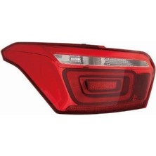 Arka Stop Lambası Sol Duylu Citroen C-Elysee 2017+ Makyajlı Kasa 9817303780 Zenon CI9662