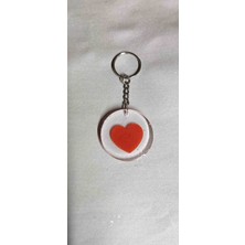 Miina Aksesuar El Yapımı Epoksi Reçine Malzemeden Üretilmiş Mavi Kalp Figürlü Bir Anahtarlıktır.