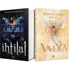 Dokuz Yayınları Ihtilal 2 Zede Ciltli ve Vaveyla 4 Şira Eşiği Ciltli (Binnur Şafak Nigiz) 2li Set