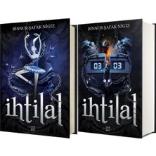 Dokuz Yayınları Ihtilal 1 Zelzele Ciltli ve Ihtilal 2 Zede Ciltli (Binnur Şafak Nigiz) 2li Set