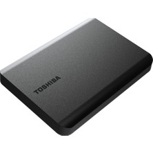 Toshiba Toshıba HDTB540EK3CA, Canvio Basic, 4tb, 2.5&amp;quot; USB 3.2, Taşınabilir, Harici Hdd, (Black)