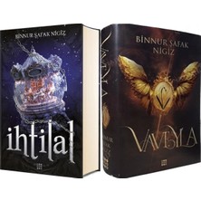 Dokuz Yayınları Ihtilal 4 Zefir Ciltli ve Vaveyla 1 Sönmüş Aldebaran Ciltli (Binnur Şafak Nigiz) 2li Set