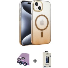 BUTİMAR'S iPhone 14 Ahenk Doku Özel Seri - Siyah Bilvis Hayalet Cam Ekran Koruyucu + Mavi Raze Metal Kamera Lens