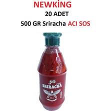 20 Adet Sriracha Sos 500 gr Hot Chıllı Sauce Yok Böyle Bir Acı Sofralarınıza Lezzet Gelsin