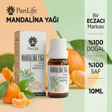 Panlife Mandalina Yağı (Citrus Reticulata) %100 Saf ve Doğal Uçucu Yağ – Aromaterapi ve Cilt Bakımı