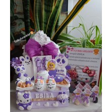 Tutkulu Renkler 40 Uçurma Sepeti / Kırk Uçurma Sepeti / Babyshower / Bebek Hediye Sepeti /teyze Sepeti/hala Sepeti