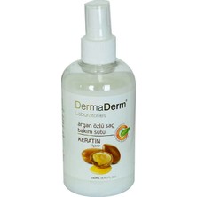 Dermaderm Keratinli Argan Özlü Saç Bakım Sütü Hızlı Saç Uzamasına Etkili 250 ML