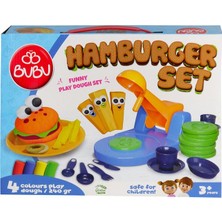 Kitabevimden Bu-Bu Oyun Hamuru Seti Hamburger (L) BUBU-OH0010
