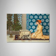 Ahsenico Içsel Sükûnet - Osman Hamdi Bey-Çerçevesiz Tablo