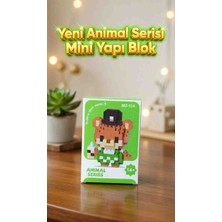 Kobe Yeni Animal Series Mini Yapı Blok Seti - 3d puzzle Yapboz Benzer Sevimli Hayvan Blok Serisi8