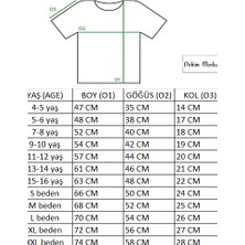 Dekim Moda Erkek Çocuk Kısa Kollu Bisiklet Yaka Baskısız Tişört Mevsimlik Pamuklu