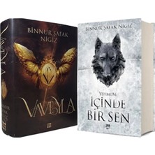Dokuz Yayınları Vaveyla 1 Sönmüş Aldebaran Ciltli ve Içinde Bir Sen 3 Yehmum Ciltli (Binnur Şafak Nigiz) 2li Set