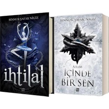 Dokuz Yayınları Ihtilal 1 Zelzele Ciltli ve Içinde Bir Sen 4 Azlem Ciltli (Binnur Şafak Nigiz) 2li Set
