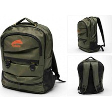 Genel Haki Yeşil Çok Gözlü Gezi Seyahat Yürüyüş Dağcı Kamp Spor Sırt Çantası 65LT