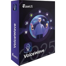 Easeus Voicewave 1.5 (Aı Vokal Temizleme Yazılımı) - 1 Pc Süresiz Dijital Kod (Resmii Bayii Ürünü)